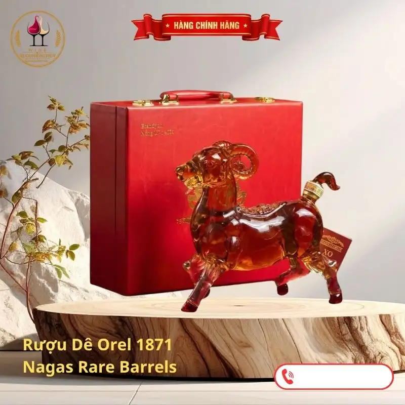 Rượu Hình Con Dê Orel 1871 Nhập Khẩu