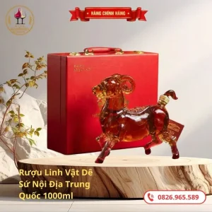 Rượu Linh Vật Dê Nội Địa Trung 1000ml